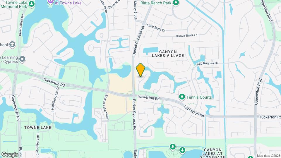 17602 Mescalero Canyon Ln Map and Location Details