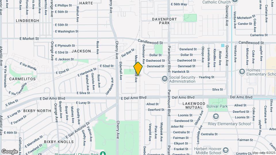 5122 Meadow Wood Ave Map and Location Details