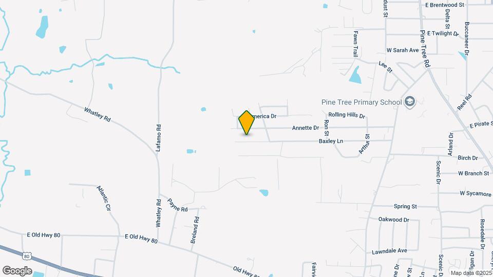 1315 Baxley Ln Map and Location Details