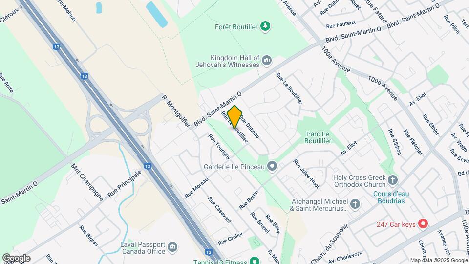 1359 Le Boutillier Rue Map and Location Details