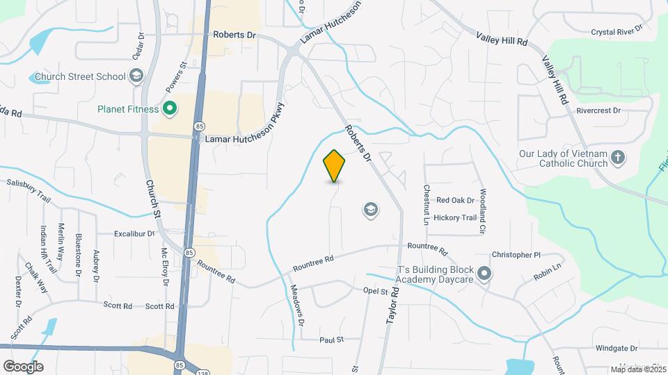 7187 Williamsburg Dr Map and Location Details