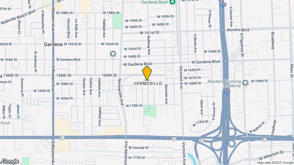 Gardena Arms Map and Location Details