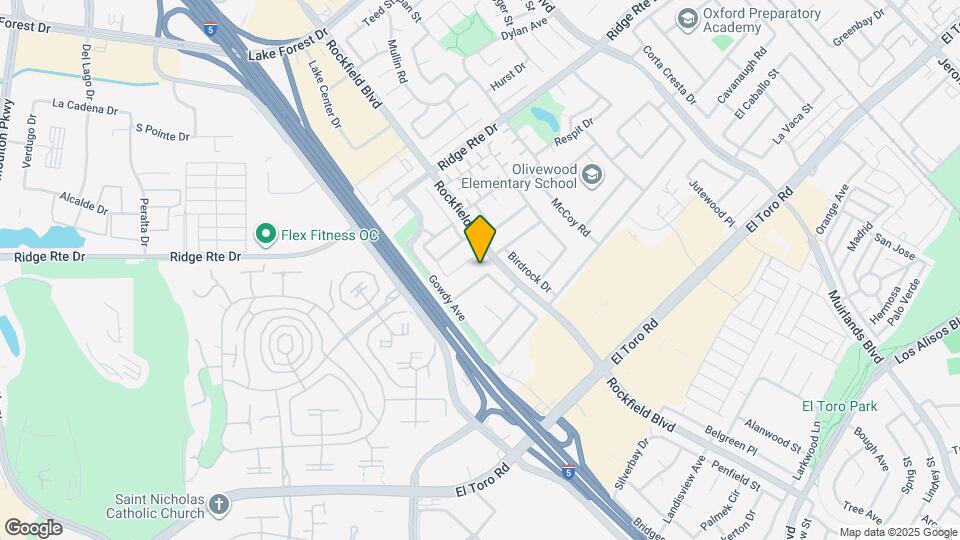 23561 Duryea Dr Map and Location Details