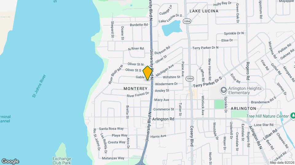 5573 Windermere Dr Map and Location Details