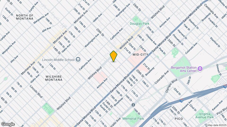 1227 18th St Map and Location Details