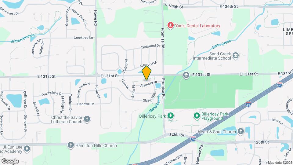 10942 Alamosa Dr Map and Location Details