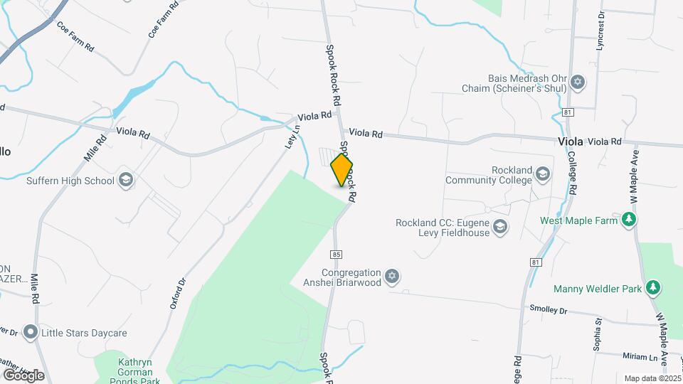 185 Spook Rock Rd Map and Location Details