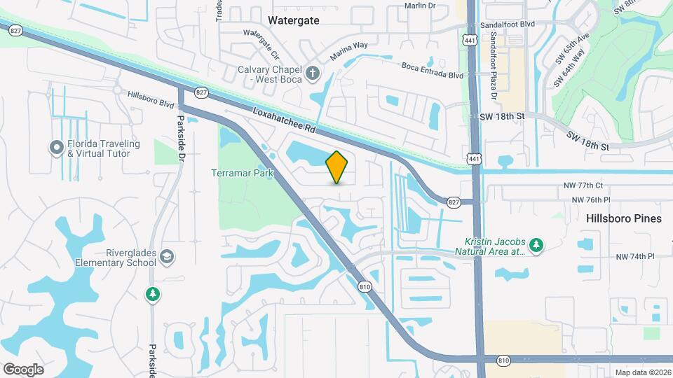 6364 NW 78th Dr Map and Location Details