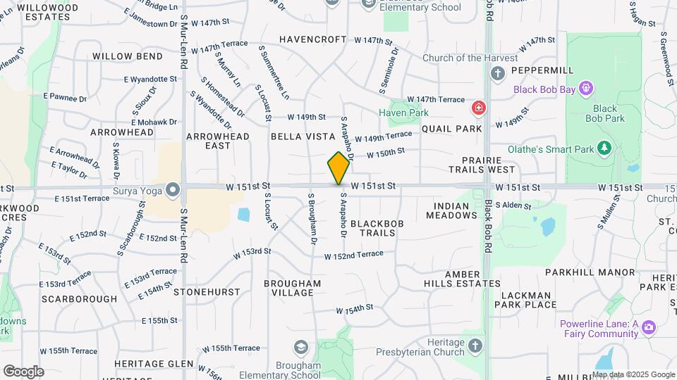 15100 S Arapaho Dr Map and Location Details