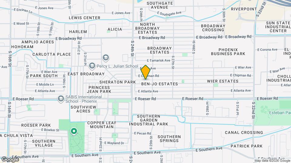 2444 E Mobile Ln, Unit 2 Map and Location Details