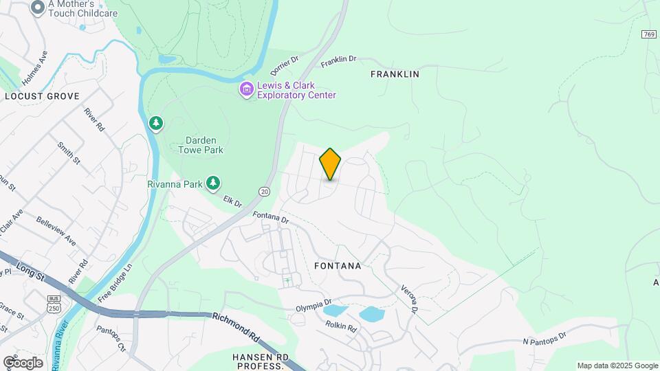 1868 Glissade Ln Map and Location Details