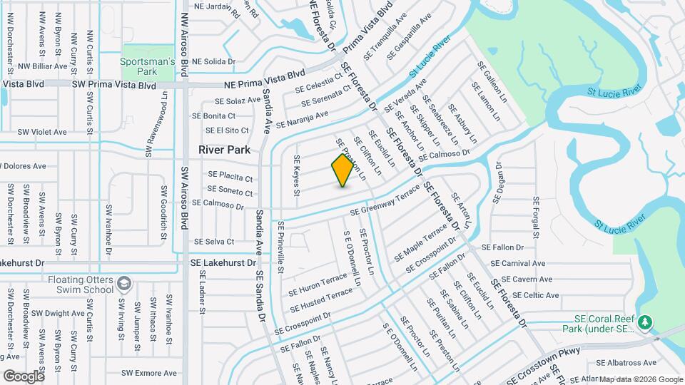 430 SE Calmoso Dr Map and Location Details