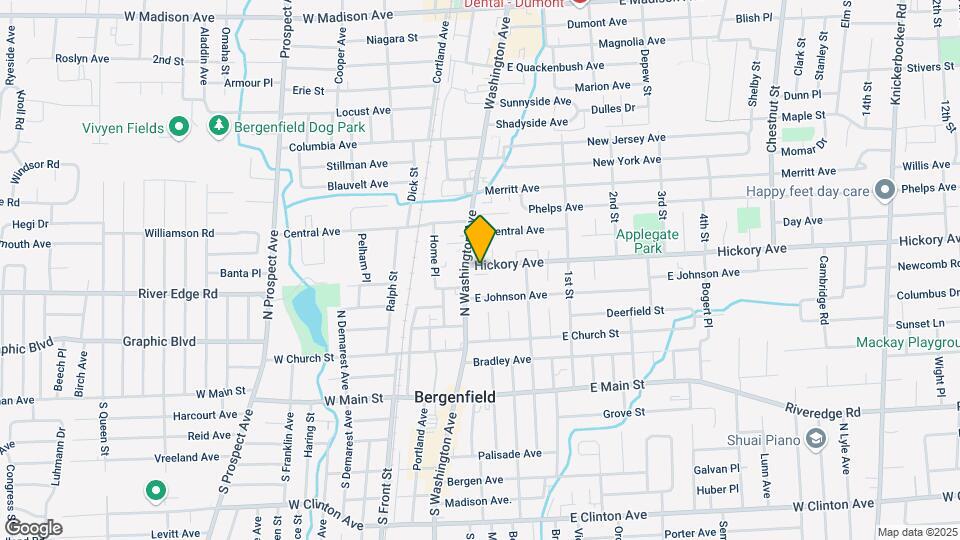 Hickory Manor: In-Unit Washer & Dryer Map and Location Details