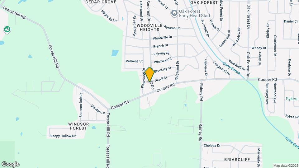 3359 Suncrest Dr Map and Location Details