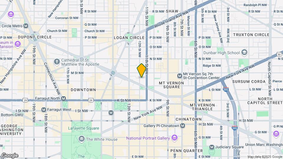 1125 12th St NW Map and Location Details