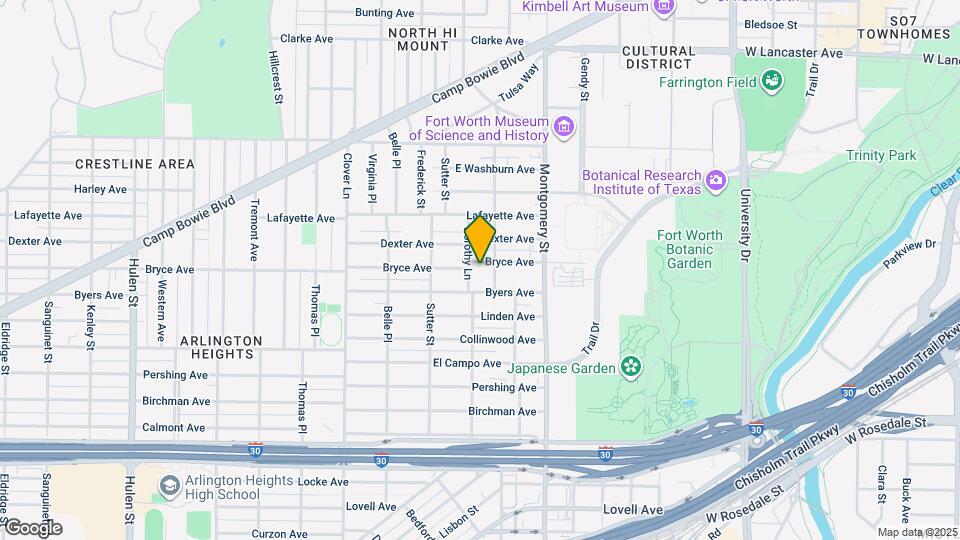 3713 Bryce Ave Map and Location Details