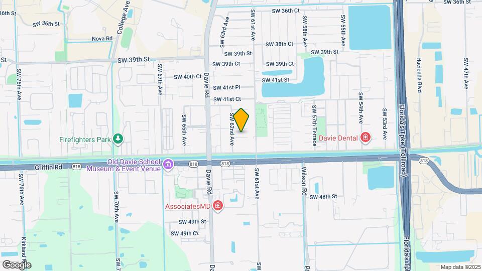 6165 SW 44th St Map and Location Details