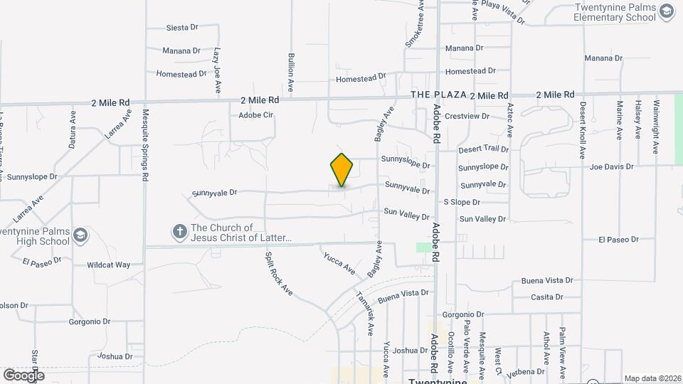 73445 Sunnyvale Dr Map and Location Details