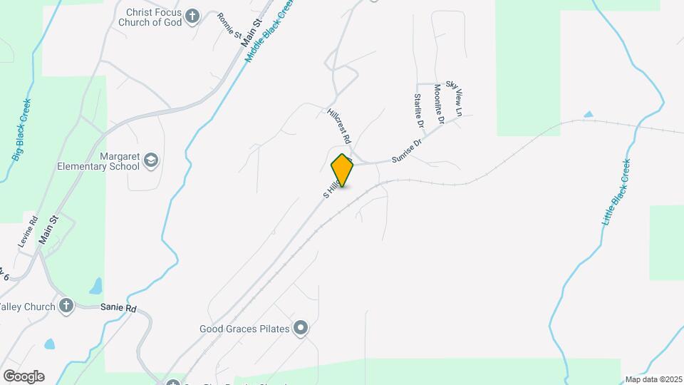 810 S Hillcrest Rd Map and Location Details