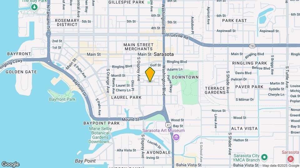 1871 Laurel St Map and Location Details