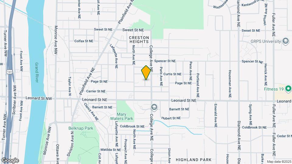 1262 Ford Ave NE Map and Location Details