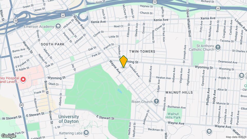 121 Glencoe Ave Map and Location Details