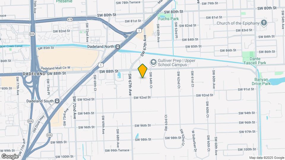 8941 SW 65th Ct Map and Location Details