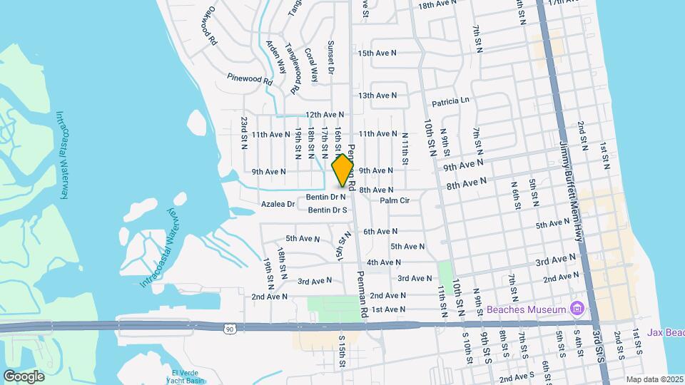 1517 Bentin Dr N Map and Location Details