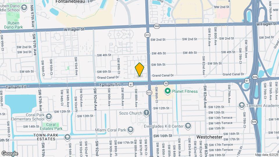 631 SW 88th Ct Map and Location Details