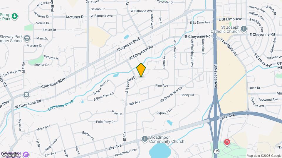 110 Trout Ave Map and Location Details