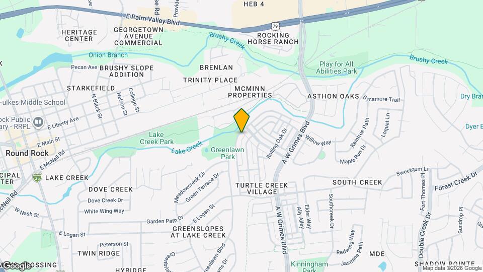 711 Heritage Springs Trail Map and Location Details