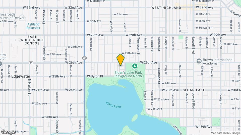 2500 Winona Ct Map and Location Details