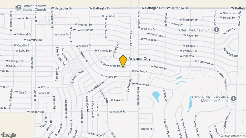 9878 W Century Dr, Unit Century Units LLC Unit A Map and Location Details