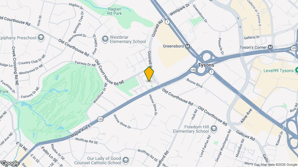 1850 Brenthill Wy Map and Location Details