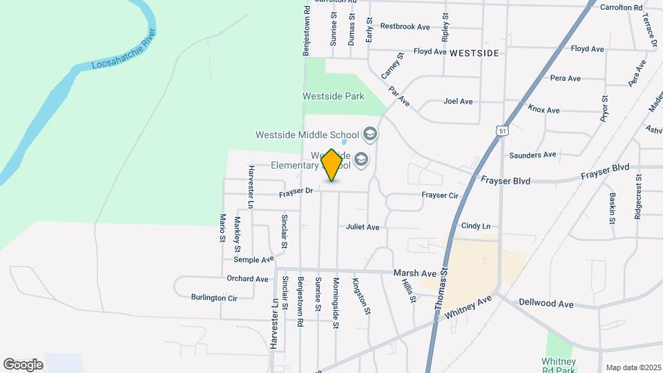 740 Frayser Dr Map and Location Details