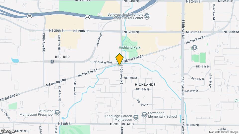 1588 139th Ct NE Mapa y Detalles de la Ubicación