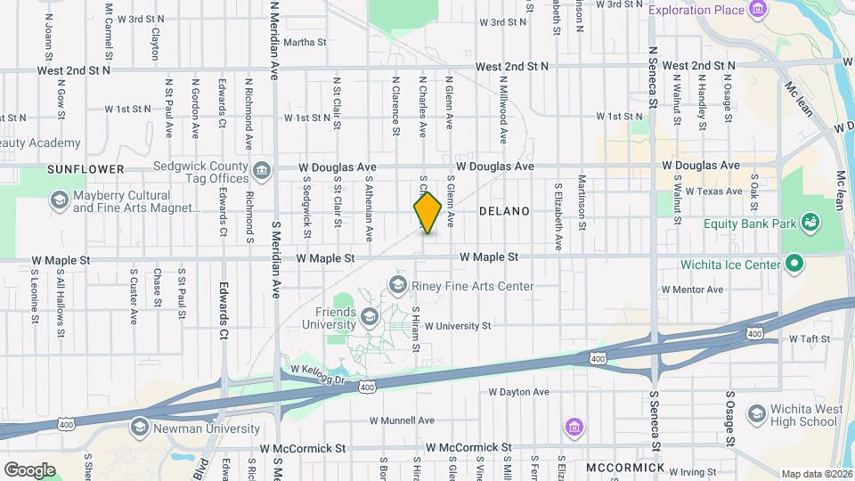 236 S Charles St Map and Location Details