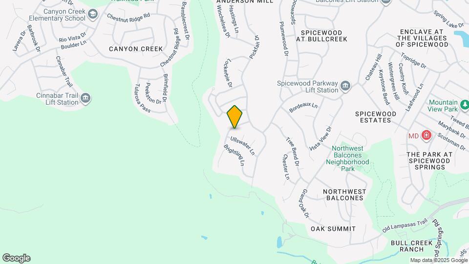 10011 Brightling Ln Map and Location Details