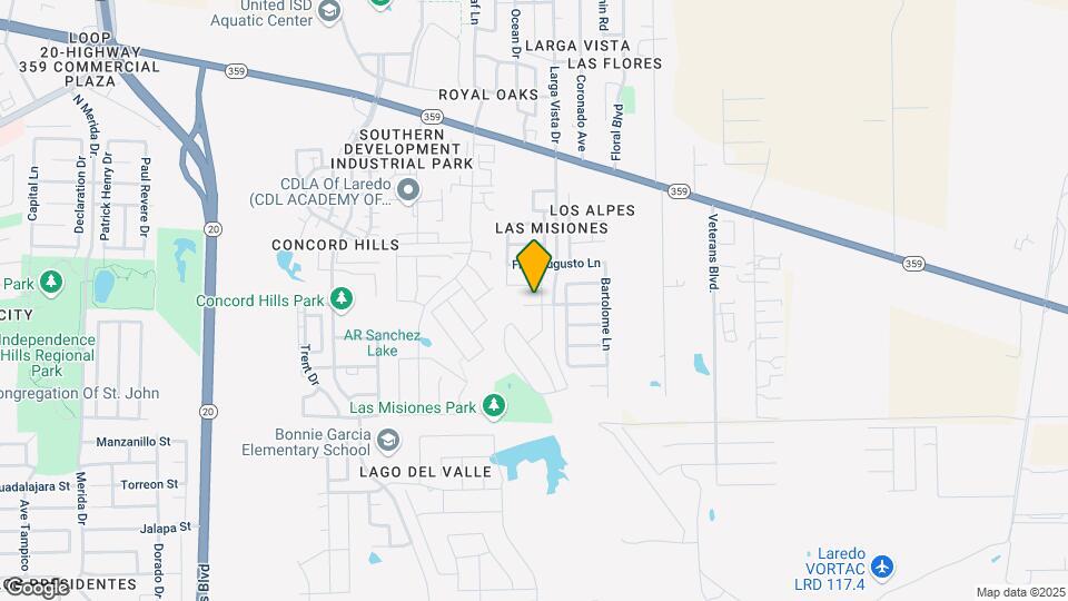6010 Leopoldo Dr Map and Location Details