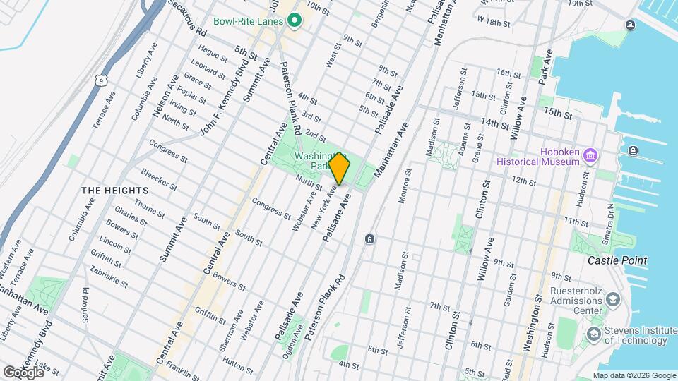 442 New York Ave Map and Location Details