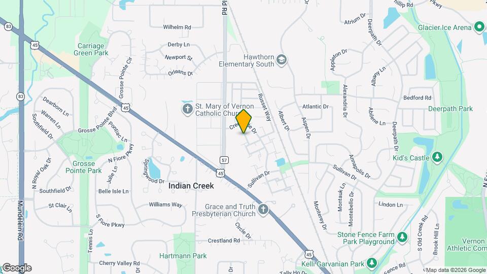 214 Redwood Ct Map and Location Details