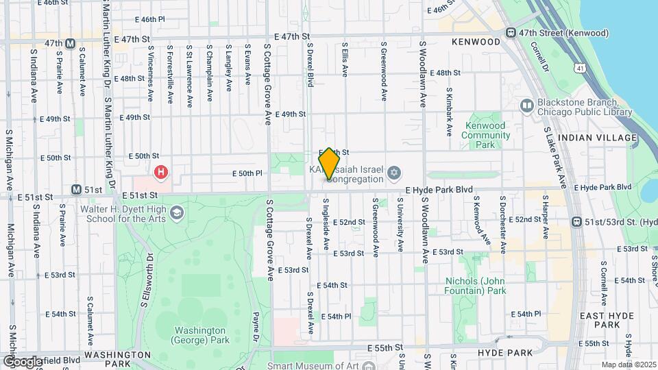 924-928 E Hyde Park Blvd Mapa y Detalles de la Ubicación
