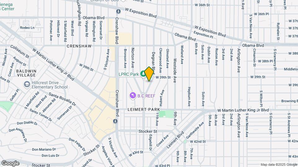 3927 Degnan Blvd Map and Location Details