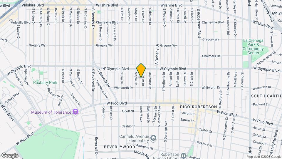 439 S Palm Dr, Unit 441 1.2 Map and Location Details