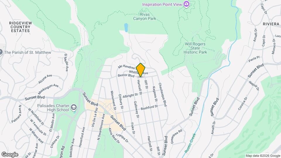 14750 Bestor Blvd Map and Location Details