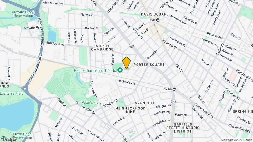 84 Pemberton St Mapa y Detalles de la Ubicación