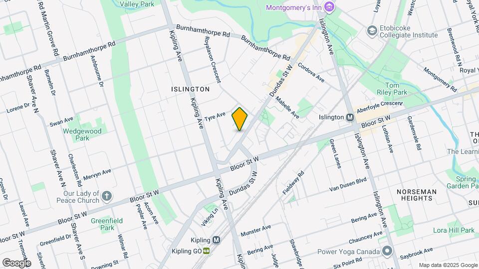 5130A Dundas St W Map and Location Details