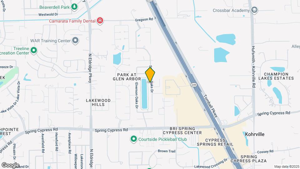 17427 Stamford Oaks Dr Map and Location Details