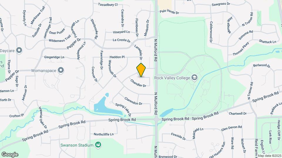 5855 Thatcher Dr Map and Location Details