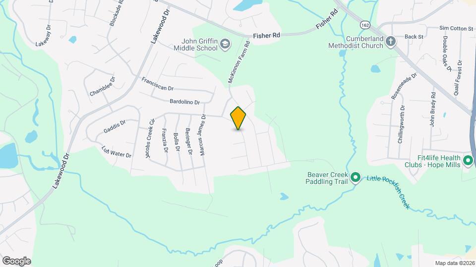 6311 Jacobs Creek Cir Map and Location Details